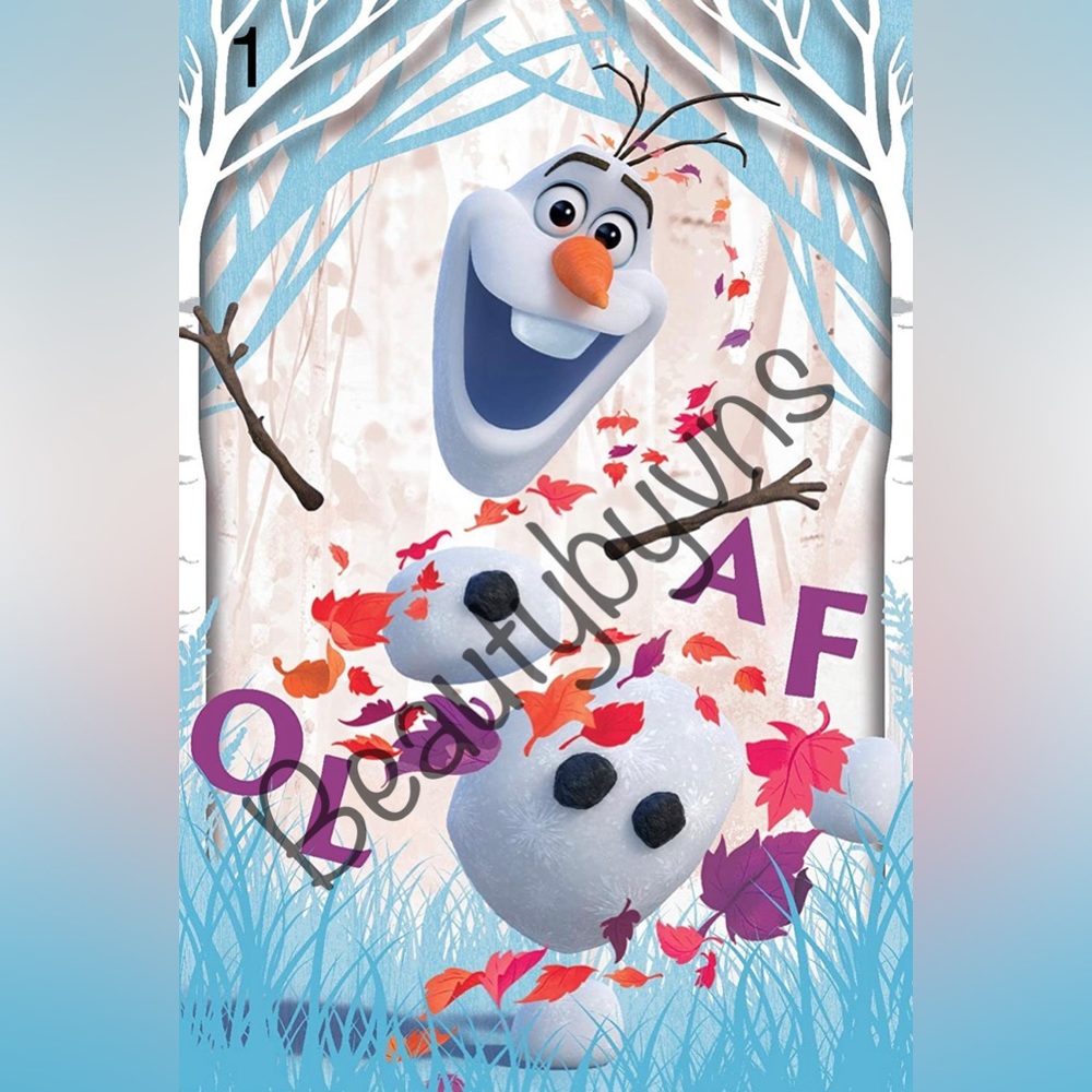 20z Olaf tumbler.